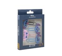 CERDÁ LIFE'S LITTLE MOMENTS - Pack de 4 Clips de Stitch, Un Regalo Original de Papeleria para Fans Licencia Oficial - Disney, 2700000338