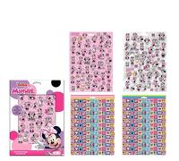 CERDÁ LIFE'S LITTLE MOMENTS Pack de Pegatinas Minnie - Set Infantil con Pegatinas Decorativas de Minnie Mouse para Niñas, Ideal para Personalizar Útiles Escolares, Juguetes, Libretas y Regalos