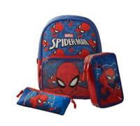 CERDÁ LIFE'S LITTLE MOMENTS Pack Escolar Spider-Man con Mochila de 30 cm, Estuche y Plumier, Ideal para la Vuelta al Cole