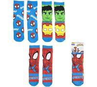 CERDÁ LIFE'S LITTLE MOMENTS Pack Piezas, 3 Calcetines Spidey, 23/26 Unisex niños