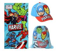 CerdÁ life's little moments pack toalla, saco y gorra niños avengers