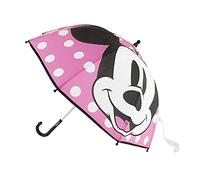 CERDÁ LIFE's LITTLE MOMENTS - Paraguas Niña Minnie Mouse de Color Rosa - Licencia Oficial Disney