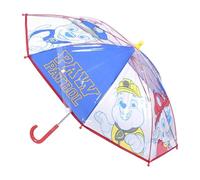 CERDÁ Paraguas infantil Paw Patrol, apertura manual, antiviento y protección en varillas, Azul