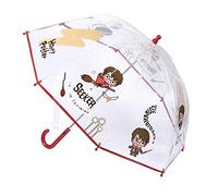 CERDÁ LIFE'S LITTLE MOMENTS - Paraguas Transparente Unisex de Harry Potter - Apertura Manual con Mecanismo Antiviento y Proteccion en las Varillas para Mayor Seguridad - Licencia Oficial