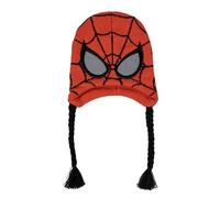 CERDÁ Life'S Little Moments Peruano Spiderman Invierno con Orejeras, Suave y calentito-Gorro protección frío y Viento, Talla única Unisex niños