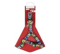 CERDÁ LIFE'S LITTLE MOMENTS Petral Perro Mini de Marvel - Licencia Oficial Disney Marvel, Cranberry, XXS-XS (2800000303)