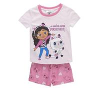 Pijama Corto Gabby´S Dollhouse 2 Piezas para Niños y Niñas - Pijama Infantil Suave, Cómodo y Transpirable, Ropa para Dormir y Descanso