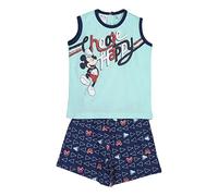 CERDÁ LIFE'S LITTLE MOMENTS - Pijama de Bebe Niño de Mickey Mouse | Pijama de Algodon 100% de 2 Piezas [ Camiseta de Tirantes + Pantalon Pijama Niño ] - Licencia Oficial Disney