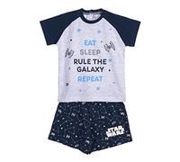 CERDÁ LIFE'S LITTLE MOMENTS - Pijama de Bebe Niño de Star Wars | Pijama de Algodon 100% de 2 Piezas [ Camiseta + Pantalon Pijama Niño ] - Licencia Oficial Star Wars