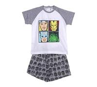 CERDÁ LIFE'S LITTLE MOMENTS - Pijama de Bebe Niño de Thor, Iron Man, Hulk, Capitan America de 2 Piezas [ Camiseta + Pantalon ] - Licencia Oficial Marvel