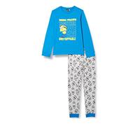 CERDÁ LIFE'S LITTLE MOMENTS - Pijama Familiar a Juego de Invierno de Los Minions 100% de Algodón con Camiseta Manga Larga y Pantalon Largo - Licencia Oficial Universal Studios