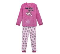 CERDÁ LIFE'S LITTLE MOMENTS Pijama Largo Coral Fleece de Alicia en el País de Las Maravillas Conjunto Suave Juego, Rosa, S para Mujer
