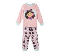 CERDÁ LIFE'S LITTLE MOMENTS Pijama Largo Single Jersey Gabby’s Dollhouse Conjunto Cómodo y Suave, Diseño Exclusivo Juego, Pink, 5 años Unisex niños