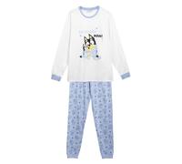 CERDÁ LIFE'S LITTLE MOMENTS | Pijama Largo Single Jersey Fleece de Bluey Conjunto Suave y Confortable - Pijama Bluey Diseño Exclusivo, Ideal para Fanáticos de Bluey