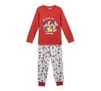 CERDÁ LIFE'S LITTLE MOMENTS | Pijama Largo Single Jersey Mickey Diseño Exclusivo, Cómodo y Suave - Pijama Mickey Mouse Conjunto de Dormir Ideal para Fanáticos