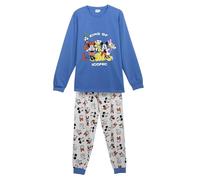 CERDÁ LIFE'S LITTLE MOMENTS | Pijama Largo Single Jersey Mickey Diseño Exclusivo, Cómodo y Suave - Pijama Mickey Mouse Conjunto de Dormir Ideal para Fanáticos