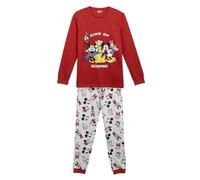 CERDÁ LIFE'S LITTLE MOMENTS | Pijama Largo Single Jersey Mickey Diseño Exclusivo, Cómodo y Suave - Pijama Mickey Mouse Conjunto de Dormir Ideal para Fanáticos