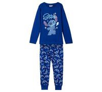 CERDÁ LIFE'S LITTLE MOMENTS | Pijama Largo Single Jersey Stitch Diseño Exclusivo, Cómodo y Suave - Pijama Stitch Conjunto de Dormir Ideal para Fanáticos