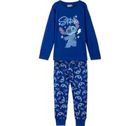 CERDÁ Life'S Little Moments | Pijama Largo Single Jersey Stitch Diseño Exclusivo, Cómodo y Suave - Pijama Stitch Conjunto de Dormir Ideal para Fanáticos