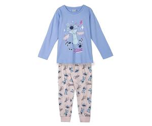 CERDÁ Life'S Little Moments | Pijama Largo Single Jersey Stitch Diseño Exclusivo, Cómodo y Suave - Pijama Stitch Conjunto de Dormir Ideal para Fanáticos