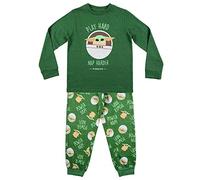 CERDÁ LIFE'S LITTLE MOMENTS Pijama Largo Single Jersey The Mandalorian Dark Green