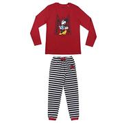 CERDÁ LIFE'S LITTLE MOMENTS Mujer Minnie Mouse-Pijama de Invierno 100% Algodón-Licencia Oficial Disney, Rojo, Regular