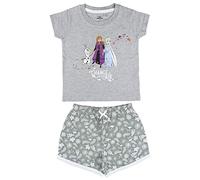 CERDÁ LIFE'S LITTLE MOMENTS Pijama Niña de Disney Frozen 2-Camiseta + Pantalon de Algodón Juego, Gris, 2 años para Niñas