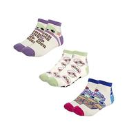CERDÁ LIFE'S LITTLE MOMENTS Pinkies Estampados con los Personajes de The Mandalorian | Fabricados en algodón al 86%, Poliamida y Elastán | Licencia Oficial-Star Wars, Multicolor, 41 Unisex Adulto