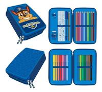 CERDÁ LIFE'S LITTLE MOMENTS Plumier con Accesorios Paw Patrol con Lápices, Rotuladores Y Bolígrafos | Estuche Escolar Infantil Triple con Diseño De La Patrulla Canina