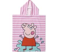 CERDÁ LIFE'S LITTLE MOMENTS Poncho Infantil de Peppa Pig - Color Rosa - 50x115 cm - Elaborado con 100% Poliéster de 240 gsm - Estampado de Peppa Pig - Producto Original Diseñado en España