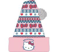 CERDÁ Life'S Little Moments Punto Hello Kitty Suave, cálido diseño Oficial-Gorro Ideal Invierno, protección Viento y frío, Talla única Unisex niños
