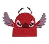 CERDÁ Life'S Little Moments Punto Stitch Suave, cálido y elástico diseño Oficial-Gorro Invierno, protección Viento y frío, Talla única Unisex niños