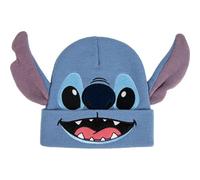 CERDÁ Life'S Little Moments Punto Stitch Suave, cálido y elástico diseño Oficial-Gorro Invierno, protección Viento y frío, Talla única Unisex niños