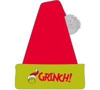 CERDÁ Life'S Little Moments Punto The Grinch Suave, cálido con diseño Oficial-Gorro Ideal Invierno, protección Viento y frío, Talla Unica Unisex niños