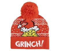 CERDÁ Gorro de Invierno Life's Little Moments The Grinch – Suave, cálido, talla única unisex niños