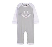 CERDÁ LIFE'S LITTLE MOMENTS Ropa Niño en Algodón 100% | Pelele Bebe Invierno de Manga Larga de Bugs Bunny-Licencia Oficial Warner Bros, Gris, 36 Meses para Bebés