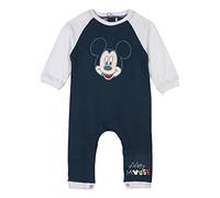 CERDÁ LIFE'S LITTLE MOMENTS Ropa Niño en Algodón 100% | Pelele Bebe Invierno de Manga Larga de Mickey Mouse-Licencia Oficial Disney, Gris, 24 Meses para Bebés