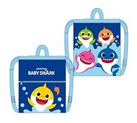 CERDÁ LIFE'S LITTLE MOMENTS Saco de Baby Shark-Licencia Oficial Nickelodeon para Niños, Azul, Mochila Infantil Recomendada 3-6 años