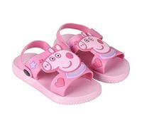 CERDÁ LIFE'S LITTLE MOMENTS, Sandalia de Playa de Peppa con Licencia Oficial Nickelodeon Niñas, Rosa, 27 EU