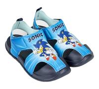 CERDÁ LIFE'S LITTLE MOMENTS Sandalias Infantiles de Sonic - Talla 30 - Elaboradas con Poliéster - Suela de Goma EVA - Sandalias Niños - Estampado de Sonic - Producto Original Diseñado en España