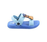 CERDÁ LIFE'S LITTLE MOMENTS, Sandalias Playa para Niño Fabricada en PVC y Estampadas con Personajes de Paw Patrol | Chanclas de Goma con Sujección al Talón-Licencia Oficial Nickelodeon, Azul, 24 EU