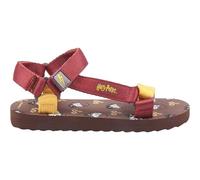 CERDÁ LIFE'S LITTLE MOMENTS Sandalias Playa Velcro Unisex Fabricada en Poliéster y Estampadas Personajes de Harry Potter/Chanclas de Goma con Sujección al Talón Licencia Oficial Warner Bros,Rojo,28EU