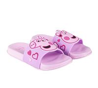 CERDÁ LIFE'S LITTLE MOMENTS, Sandalias Verano Playa para Niña Estampada con Peppa Pig y sujección de dedo | Chanclas para toda la Familia-Licencia Oficial Hasbro, Multicolor, 29 EU
