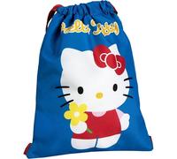 CERDÁ LIFE'S LITTLE MOMENTS Saquito Escolar Hello Kitty - Mochila Infantil Tipo Saco con Cordón Ajustable y Diseño, Práctica y Ligera, Unisex niños, 27.0x33.0x1.0 cm