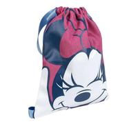 CERDÁ LIFE'S LITTLE MOMENTS Saquito Escolar Infantil de Minnie Mouse - Color Rosa - Cierre de Cordón - 27 x 33 cm - Ideal para la Guardería - Producto Original Diseñado en España