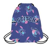 CERDÁ LIFE'S LITTLE MOMENTS Saquito Escolar Stitch, Mochila de Cuerdas Unisex niños, Morado, Talla única