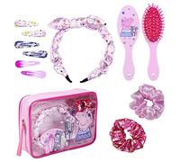 CERDÁ LIFE'S LITTLE MOMENTS Set Accesorios Pelo Niña De 8 Piezas De Peppa Pig - Licencia Oficial Nickelodeon, Multicolor