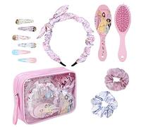 CERDÁ LIFE'S LITTLE MOMENTS - Set Accesorios Pelo Niña de 8 Piezas de Princesas Disney - Licencia Oficial Disney