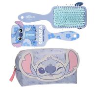 CERDÁ LIFE'S LITTLE MOMENTS Set Beauty Stitch Cepillo Pelo + Neceser, Kit Accesorios Cabello y Viaje