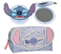 CERDÁ LIFE'S LITTLE MOMENTS Set Beauty Stitch Espejo + Neceser, Set Maquillaje y Beauty para Viaje